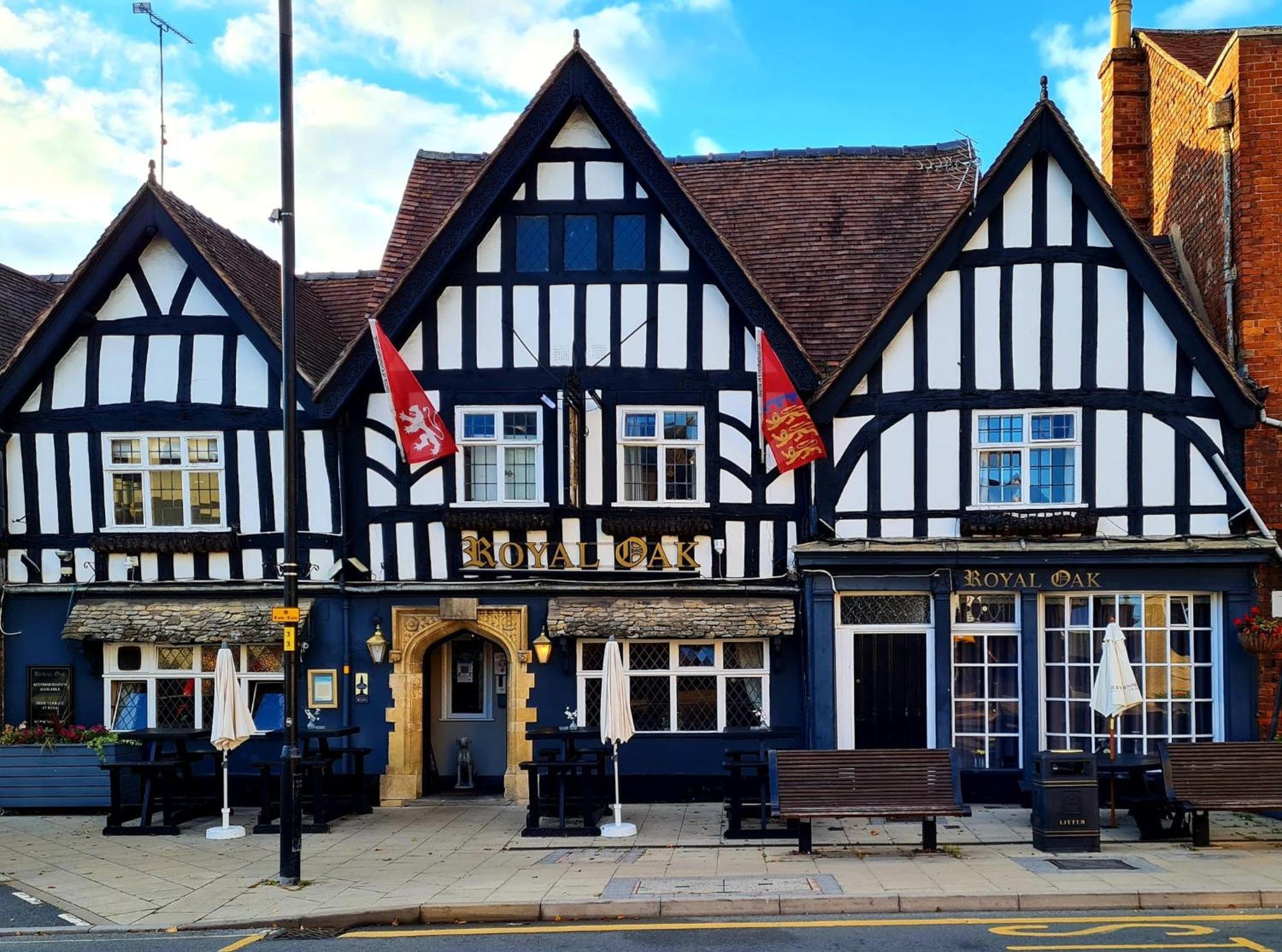 The Royal Oak Hotell Evesham Exteriör bild